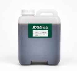 업소용 용기에 담긴 JD FOOD 쯔유소스